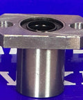 LMH12UU 12mm Flanged Ball Bushing CNC Linear Motion Bearing front view