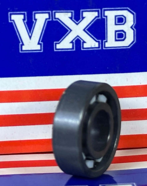 Full Ceramic Bearing Silicon Nitride 7x16x5 Miniature with VXB branding in the background