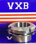 H210 45mm Adapter Sleeve w/Lock Nut & Washer displayed against a blue and red background.