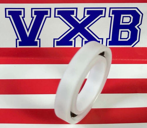 Acetal/POM Plastic Bearing 6906 with glass balls, size 30x47x9mm displayed with VXB branding in the background