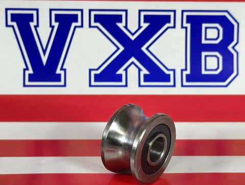 8mm Bore Bearing - 22.5mm Pulley U-Groove Track Roller Bearing 8x22.5x13.5mm - Buy Bearings online - Fast US Shipping