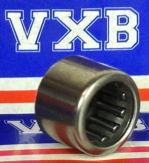 Closed End Needle Roller Bearing 9x13x10mm with dual rubber seals in front view