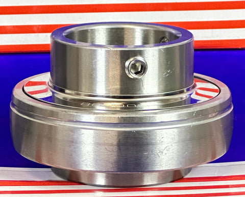 SSUC208 Stainless Steel 40mm Axle Bearing Insert Mounted Bearings