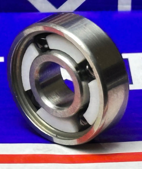 Low Friction High Speed 4-Balls Ceramic 608 Bearing 8x22x7mm