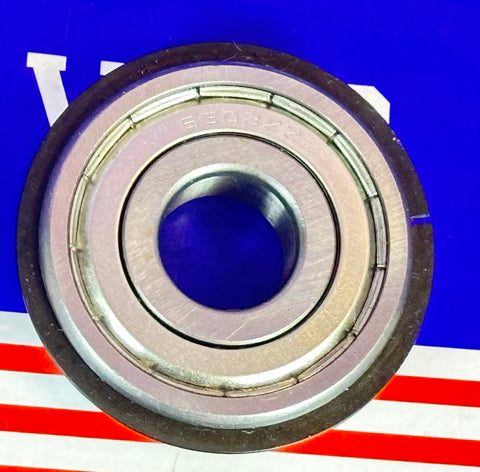 6303ZZNR Shielded Bearing with snap ring groove + a snap ring  17x47x14