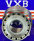 15101/15244 Tapered Roller Bearing 1" x 2.440" x 0.8125" inch front view with VXB branding
