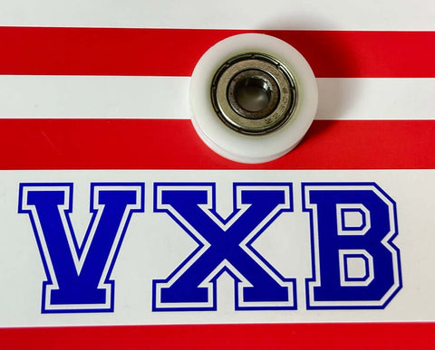 8mm Bore Bearing - 28mm Round Nylon Pulley U-Groove Track Roller Bearing 8x28x8mm - Buy Bearings online - Fast US Shipping