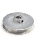 Heavy Duty 4 Inch V Groove Drive Pulley For 4L Belts With Five Eighths Inch Bore And 4 Inch OD 34 Degree Groove Angle Built To Last