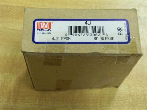 Heavy Duty 4JE EPDM Shaft Coupling for Industrial Machinery by TB Woods New In Factory Box unopened packaging on table