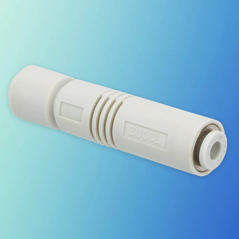 4mm Push In Vacuum Ejector Fitting One Touch Tube Type Pneumatic Connector For 4mm OD Tubing Straight Vacuum Generator ZU05L shown