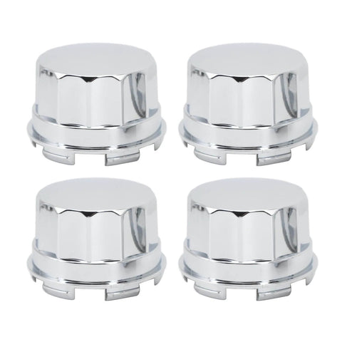 4PCS ATV & Go Kart Wheel Dust Cover for 110, 125, 250, Rims - Effective Wheel Protector Optimized (Plastic Flat Head)