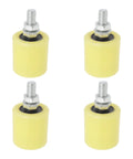 4 Pcs Nylon Slide Gate Guide Rollers With 6201 Bearing For Electric And Sliding Doors Adjustable 48mm Wheel Diameter