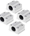 4pcs scs8uu bearings for CNC 2pcs 500mm linear motion rod shaft guide and (500mm) 8mm lead screw motion system
