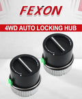 4WD Auto Locking Hub Pair Kit Replacement For Ford F-Series 1999-2004 F250 F350 F450 F550 Super Duty, Excursion 2000-2005