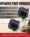 4WD Auto Locking Hub Pair Kit Replacement For Ford F-Series 1999-2004 F250 F350 F450 F550 Super Duty close-up view