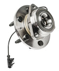 4WD Front Wheel Bearing Hub Assembly for Chevy GMC Silverado Sierra Yukon XL 1500 Tahoe Avalanche Cadillac Escalade ESV EXT Front Hub Replacement 6 Stud Wheel Bearing Kit Direct Fit Design With Durable Steel Components For Longevity