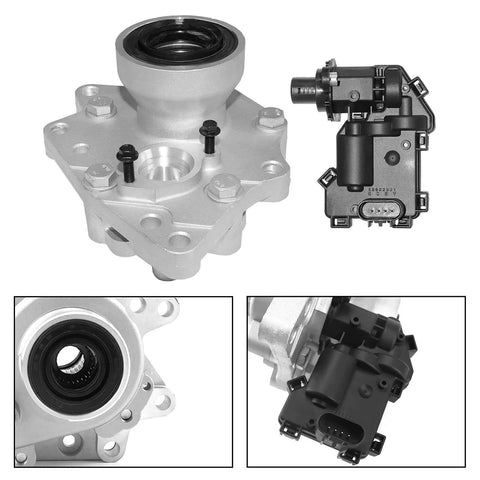 4WD Front Differential Axle Actuator Disconnect Housing Replacement for Buick Chevy Trailblazer Envoy Ascender Bravada 2002-2009 Intermediate Shaft Bearing Assembly Part 12471623 Surwit with detailed features.
