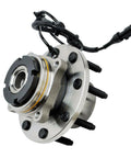 4WD Front Wheel Bearing Hub Assembly For 1999 To 2004 Ford F250 F350 Super Duty And 2000 To 2002 Ford Excursion With Coarse Thread ABS Compatible 4X4 Only