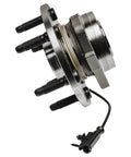 Side view of a 4WD Front Wheel Bearing Hub Assembly for Chevy GMC Silverado Sierra Yukon XL 1500 Tahoe Avalanche Cadillac Escalade ESV EXT