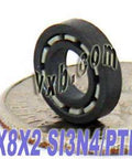 4x8 Full Ceramic Bearing 4x8x2 Silicon Nitride Miniature - VXB Ball Bearings