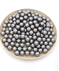 Plate of 5.556mm Steel Balls Solid Carbon Steel Balls 50pcs Hunting Ball Bearing Ball for crafting and hardware use