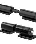 5 Inch Heavy Duty Gate Hinges-2 Pack Black Iron Door Hinges Barrel Style for Swing Gates, Trailer Ramp Gate 480 Lbs Capacity