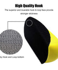 5 Inch Hook And Loop Mouse Sanding Block showing close-up of hook and loop surface for woodworking and furniture 2 pack