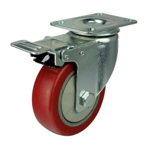 ✝️ 5" inch caster wheel - brake - pvc - top plate mount built for smooth motion, steady alignment, and clean installs for CNC