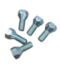 5 Pack 11062A Trailer Lug Bolts 1/2"-20 x 1-5/8", Solid Steel with Zinc-Plated Finish, Fits 5-Lug Hubs Screws