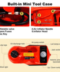 Built-in mini tool case of Five Ton Electric Hydraulic Car Jack Kit With LED Light For Cars SUVs And Trucks Portable Quick Lift