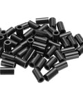 Pack Of 50 ABS Round Spacers 4mm Inner Diameter 7mm Outer Diameter 13mm Height Black for M4 Screws Projects