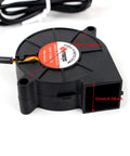 Two Pack Blower Fan 5015 50x50x15mm For Prusa I3 MK3 MK3S Extruder Hotend Cooling Sleeve Bearing 5V DC 0.35A fan close-up