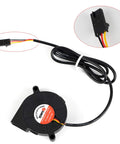 Two Pack Blower Fan 5015 50x50x15mm For Prusa I3 MK3 MK3S Extruder Hotend Cooling Sleeve Bearing 5V DC 0.35A with cable