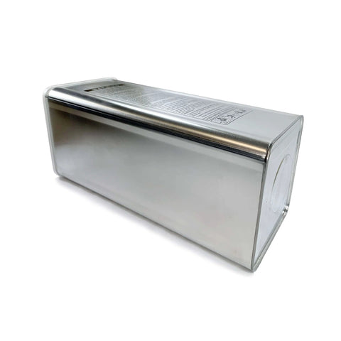 Steel can of 50 Lb E7018 One Eighth Inch Welding Electrodes For Mild Steel Stick Welding Rods side view