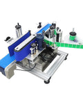 No-Nonsense Fully Automatic Round Bottle Labeling Machine Featuring Intuitive Touch Screen Controls And Smart Photoelectric Sensors for smooth workflow.