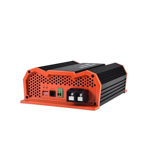 Heavy Duty Dc To Dc Dual Battery Charger 60Amp 720Watt Plug And Play Smart Converter back view with wiring ports