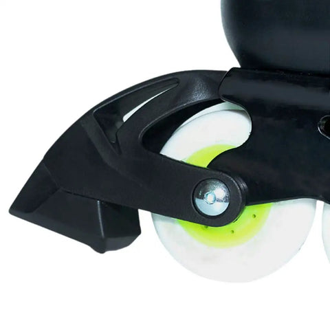 4 Piece Roller Skate Brakes Set, Universal Skating Brake Pads, Non Slip Brake Pads for Inline Skates and Skateboards, Easy Install