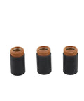 Three Pack 220854 Plasma Retaining Cap For 45XP 65 85 105 Plasma Cutting Torches Copper Construction Heavy Duty Durable
