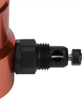 Close-up of Double Head Sheet Nibbler Metal Cutter Drill Attachment showing cutting mechanism for 360-degree cutting on metal.