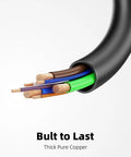 Nema 10-30 Adapter For Tesla Mobile Charger Gen Two No Sweat 240 Volt Dryer Outlet Plug Connector Up To 24 Amps With Five Foot Cable showing thick pure copper wires.