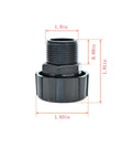 3/4 NPT Hydraulic Breather Cap Polyethylene Vent Cover For Hydraulic Tanks And Oil Reservoirs Black Built To Last With 40 Micron Filter