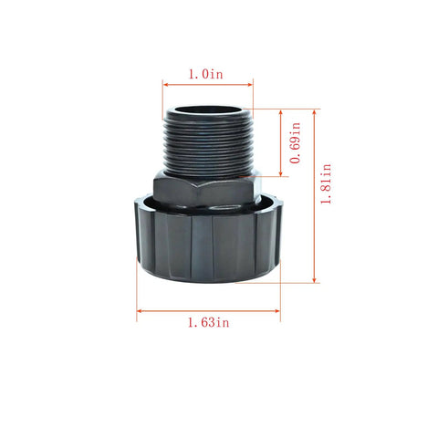 3/4 NPT Hydraulic Breather Cap Polyethylene Vent Cover For Hydraulic Tanks And Oil Reservoirs Black Built To Last With 40 Micron Filter