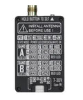 Long Range FPV VTX Audio Video Transmitter With SMA Omni Directional Antenna For RC Drones 4W Power And Multi Level Adjustable Channel Settings Single Button Operation With RGB LED Status showing power and channel settings
