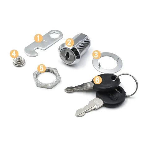 Heavy Duty Letter Box Cam Cylinder Lock With 2 Keys For Doors Cabinets Mailboxes Drawers And Cupboards Keeps Your Stuff Safe
