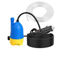 Badass 12V Self Priming Submersible Water Pump With Hose Kit for heavy duty drainage, designed for pools and garden fountains.