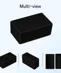 Built Tough Abs Plastic Project Box 8 Piece Set Small Electrical Junction Enclosure For Diy Electronics And Circuit Prototyping In Black with multi-views