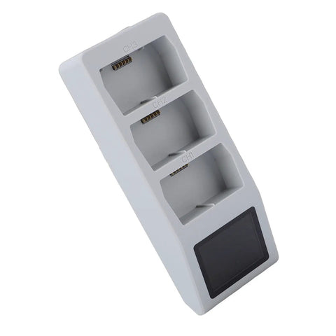 LCD Parallel Battery Charger For Drones, 3 Slot Charging Hub With Display Screen, USB C PD Fast Charging For Series Batteries
