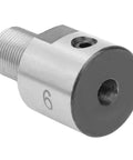 Stainless Steel Chuck Connecting Rod For K01 50 To 63 And K02 50 To 63 Mini Lathe Chuck M14x1 Fit 6mm Shafts side view