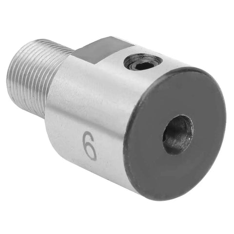 Stainless Steel Chuck Connecting Rod For K01 50 To 63 And K02 50 To 63 Mini Lathe Chuck M14x1 Fit 6mm Shafts side view