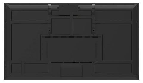 Back view of Premium 55 Inch Interactive Smart Display For Modern Workspaces Featuring Smooth 4K Touchscreen Interface.